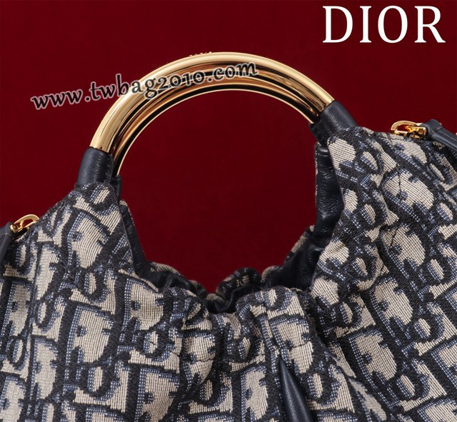 Dior专柜2025新款迪奥高仿原单饺子包复古手提包 djfk1487